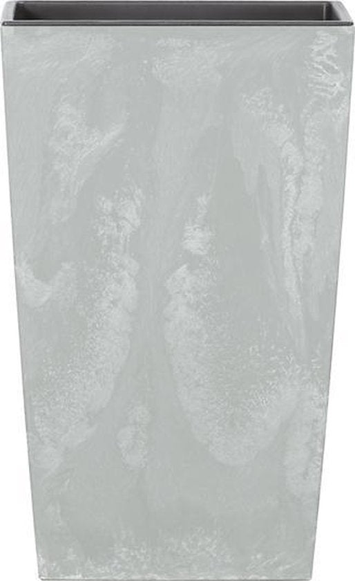 Deuba Bloempot - Beton Design 26L - 26,5 x 26,5 x 50cm Grijs