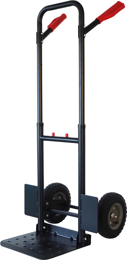 BRASQ Steekwagen - 200KG Draagvermogen - Transportkar - Transporthulp - Opvouwbaar