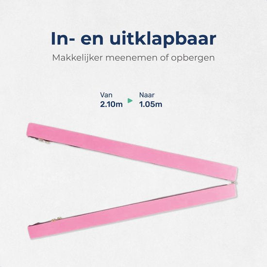 ProSkill Turnbalk - 210cm - Evenwichtsbalk - Voor thuis - Opvouwbaar - Turnen