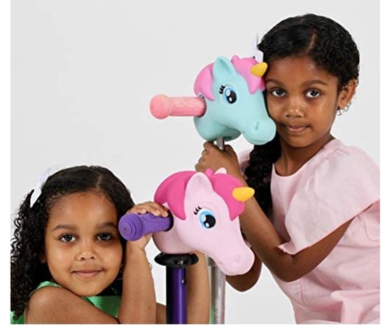 Scootaheadz eenhorn roze