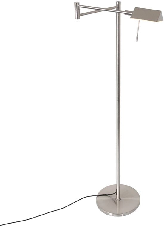 Steinhauer - vloerlamp - Retina - staal - glas metaal - design lamp - LED - 3083ST