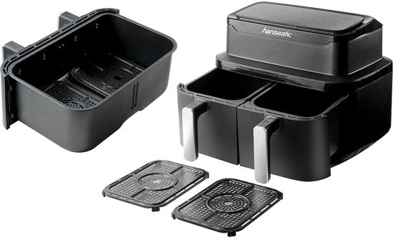 Hanseatic HAF212600D Heteluchtfriteuse 2 in 1