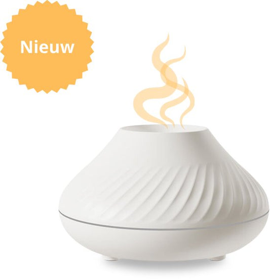 Daily Solutions® Aroma diffuser - Geur en Kleur - Luchtbevochtiger - aromadiffusers - Vernevelaar - Wit