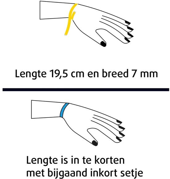 Lucovitaal Yinmagnetic Magneet Armband Zwart
