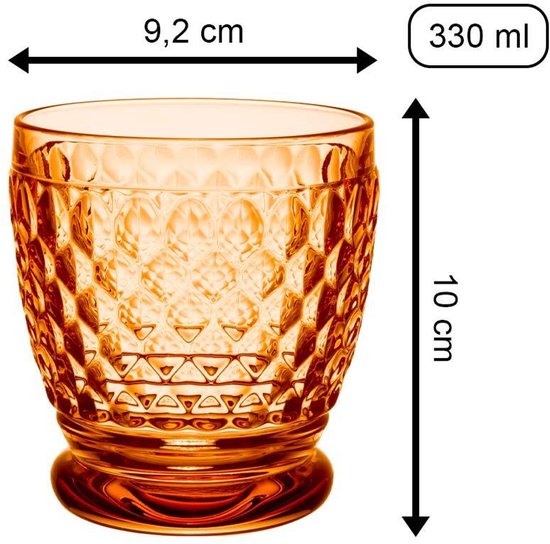 Becher Boston Coloured 330 ml Set van 4