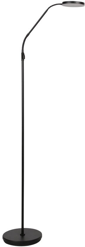 Steinhauer Exclusive - vloerlamp - Soleil2 - zwart - kunststof metaal - design lamp - LED - 4389ZW