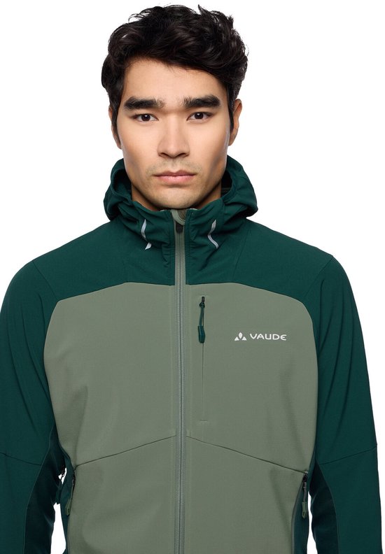 Vaude Larice Softshelljas - Waterafstotend - Ademend - Deep Pond - Maat XL