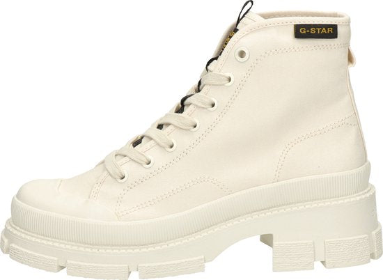 G-Star Aefon II Mid CVS W Veterschoenen Hak - gebroken wit - Maat 41