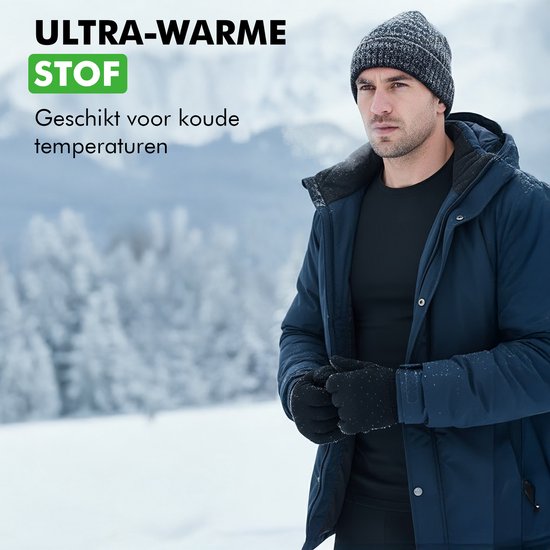 Travelhawk Thermokleding - Thermo Kleding Heren en Dames - Thermo Ondergoed Heren en Dames - Zwart - L