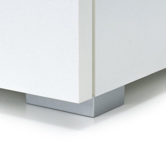Casaria Boekenkast Vela - 2 Vakken Verstelbaar 77x60x30 cm - Wit