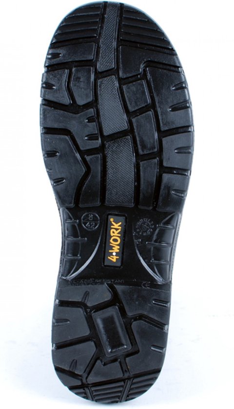 4WORK 4W12 Zwart Hoge Werkschoenen S3