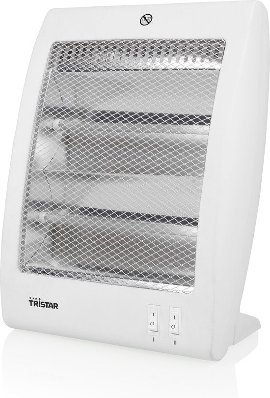 Tristar KA-5127 Elektrische Kachel - 2 standen - Laagwattage - Campingkachel 400-800 watt - Omvalbeveiliging