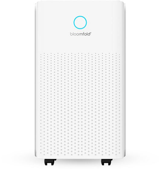 Bloomfold Luchtontvochtiger - 12L per Dag - Woonkamer, Slaapkamer, Kelder & Badkamer - Dehumidifier - Wit