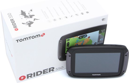 TomTom Rider 550 - Motornavigatie - Wereld