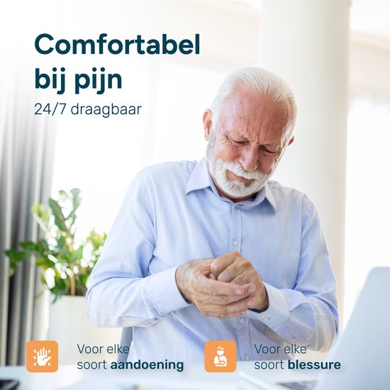 Vingerspalk - Middel vinger - One size - Geschikt voor alle vingers - Vingerbrace - Zwart - Vinger splint - Vinger spalk - Wijsvinger - Triggerfinger - Ringvinger - Mallet vinger - Spalk