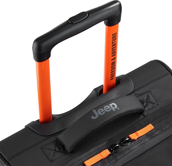 Jeep Gecoate Reistas Extra Groot 82 cm Zwart