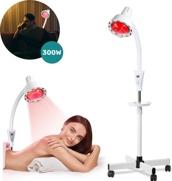 Soft & Silky Infraroodlamp - Infrarood - Draaibaar - Verwarming - Wit