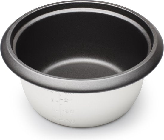 Tristar Rijstkoker 2.2L - RK-6129 - 10-12 personen - Droogkookbeveiliging, warmhoudfunctie - RVS