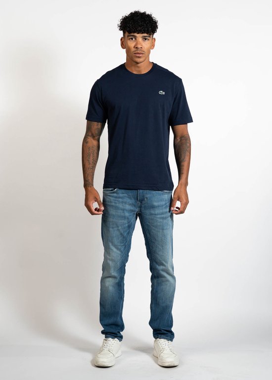 Lacoste Ultra Dry Performance T-Shirt - Navy Blue - Maat 166