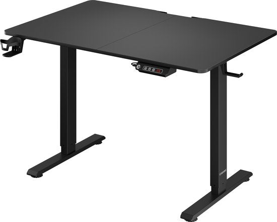 Casaria Zit Sta Bureau – Hoogte Verstelbaar Elektrisch - 110x60cm Zwart