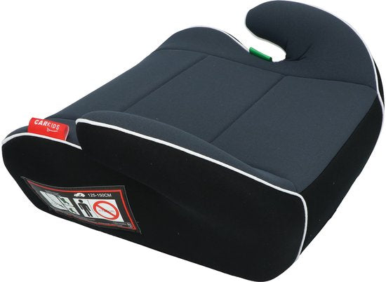 Carkids I-Size Zitverhoger Sam - Voldoet aan I-Size R-129 Norm - Voor Kinderen van 125-150cm – Afneembare & wasbare hoes - Flexibele installatie – Blauw/Zwart
