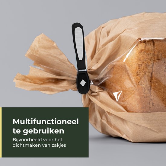 Gandria Wasknijpers 48 Stuks - Kunststof Wasknijpers - Set van 48 Plastic Knijpers - Wasrek Knijpers 10 Kg - Zwart/Wit en Wit/Zwart