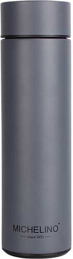 Michelino Thermosfles Met Temperatuur Aanduiding 0.5L