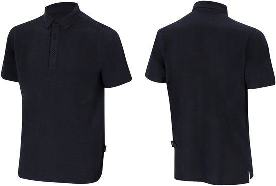 Bamboo Elements - Polo Shirt Heren - Navy Blauw XL - Polo Heren - Korte Mouw - Pique Stof - T Shirt Heren - Bamboe
