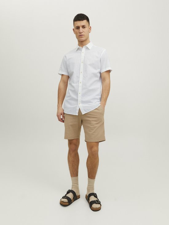 Jack & Jones Summer Shirt - Wit - Maat XL