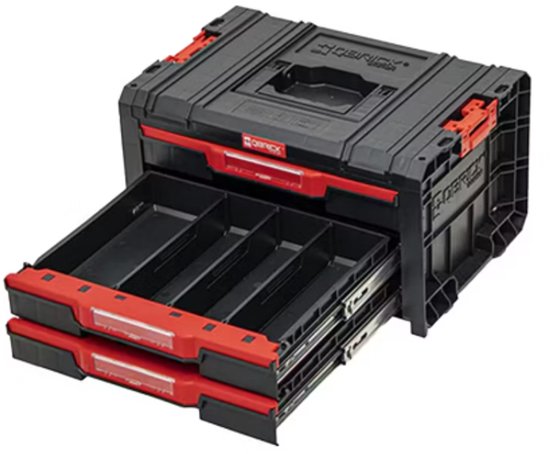 Qbrick System PRO Lade Werkplaats Set 2 - Robuuste Gereedschapskoffers