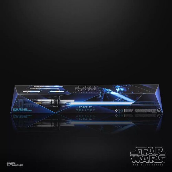 Hasbro Star Wars: Ahsoka Black Series Replica Force FX Elite Lightsaber Ezra Bridger Actiefiguur