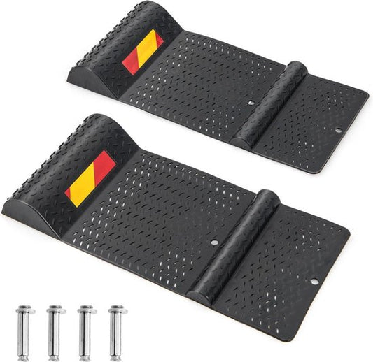 Coast Parkeermat - 53 x 26 x 5 cm - Zwart - 2 Stuks