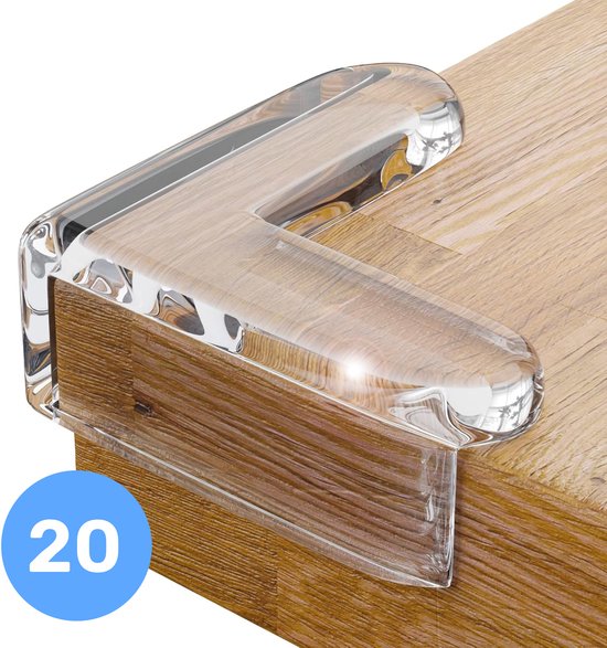 Luft Hoekbeschermers - 20 stuks - baby - Tafelhoek - Randbescherming - Stootrand - Kinderbeveiliging