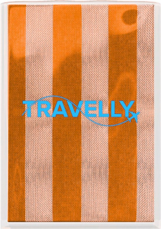 Travelly Luxe Waterhangmat Zwembad – Oranje – Opblaasbare drijvende lounge