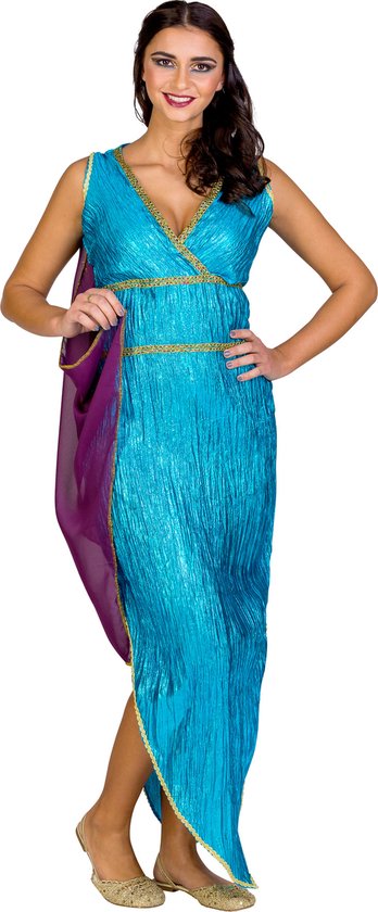 Dressforfun Vrouwenkostuum Griekse schoonheid Cassandra XXL - verkleedkleding kostuum halloween verkleden feestkleding carnavalskleding carnaval feestkledij partykleding - 300511