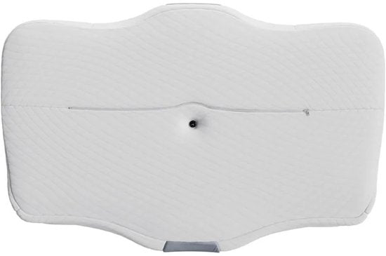 Nekkussen - Memory Foam - Wit / Grijs - Set van 2