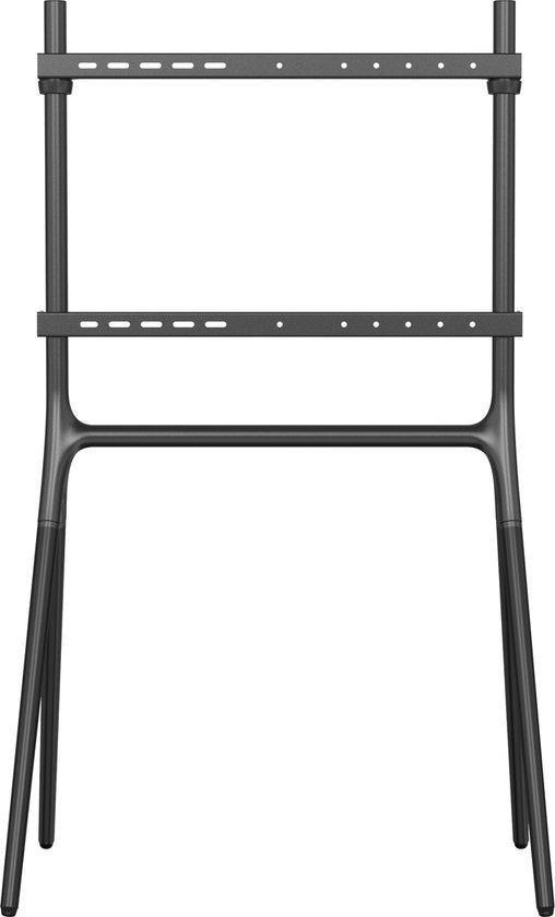 VDD Gaming - Tv beeldscherm vloerstandaard statief - tot 70 inch - 80 x 50 x 138 cm - Bruin/Zwart