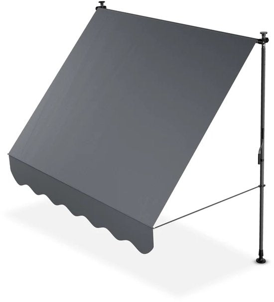 Juskys Luifel - 200x120 cm - Grijs