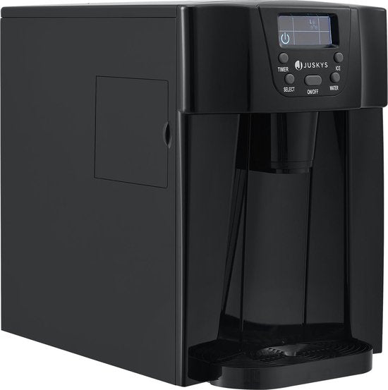 Juskys IJsblokjesmachine - PIML200L - Incl. Dispenser - Zwart