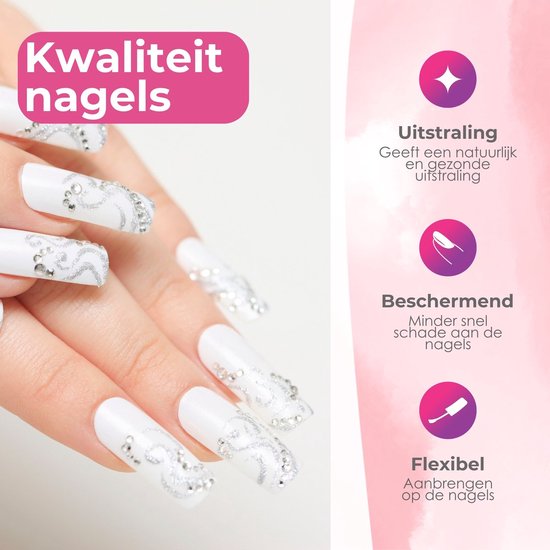 Moods Gellac - Luxe Polygel Set - Polygel Nagels Starterspakket - Inclusief UV LED lamp - 6 Kleuren - The Nude