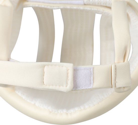 Premium Zachte Baby Veiligheidshelm - Hoofdbescherming met Comfortabel Kussen - Lichtgewicht, Ademend en Verstelbaar - Ideaal voor Peuters bij Leren Lopen - Konijn