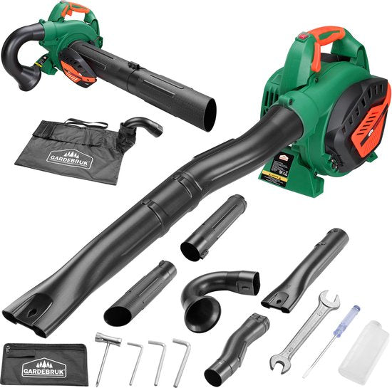 Gardebruk Bladzuiger 4in1 - Snelheid 68m/s zak 45L incl. Gereedschap
