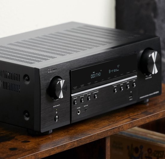 Denon: AVC-S670H 5.2-kanaals 8K AV-versterker - Zwart