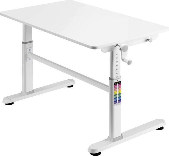 Kinderbureau tekentafel - ergonomisch in hoogte verstelbaar - schooltafel