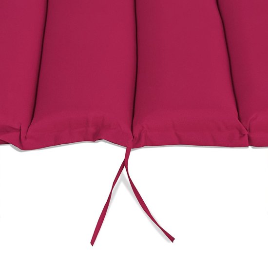 Detex Ligbedkussen - Met Hoofdkussen - 183x56x7cm - Rood