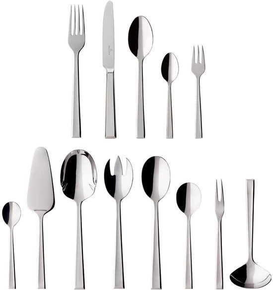 Villeroy & Boch Victor Bestekset - 68 delig - RVS