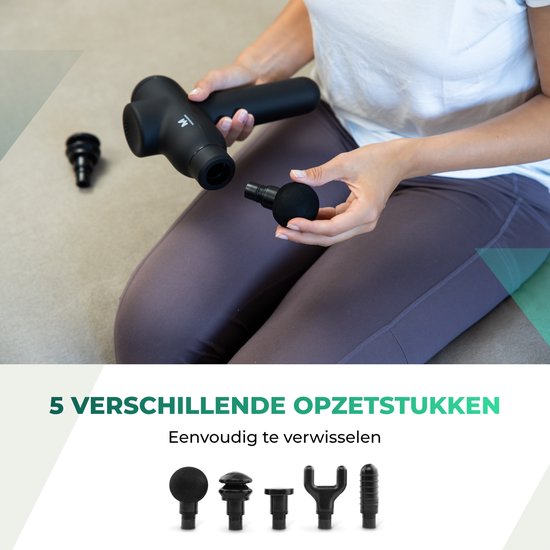 Massagerr® Massage Gun PRO – Professioneel Massageapparaat – Met Standaard & Koffer