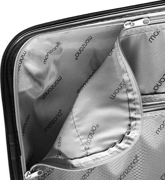 Monzana Hardcase Koffer Vlinder - Groot - 66 L 68x43x27cm