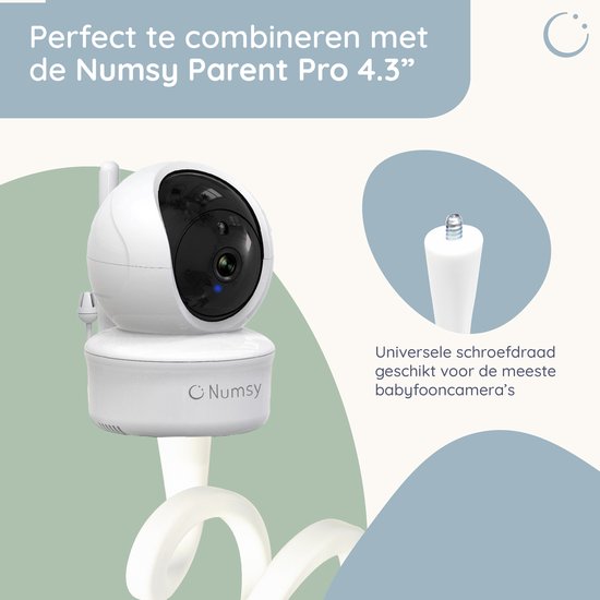 Numsy Babyfoonhouder - Babyfoon houder - Flexibele Camera Houder - Baby Camera - Babyfoon Standaard