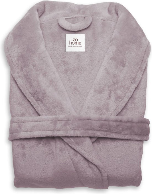 Zohome Badjas Cara - Kamerjas voor Dames en Heren - XL - Ochtendjas - Geschikt voor de Sauna - Roze